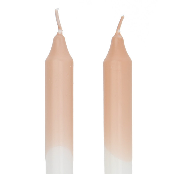 2 Stabkerzen mit Farbverlauf