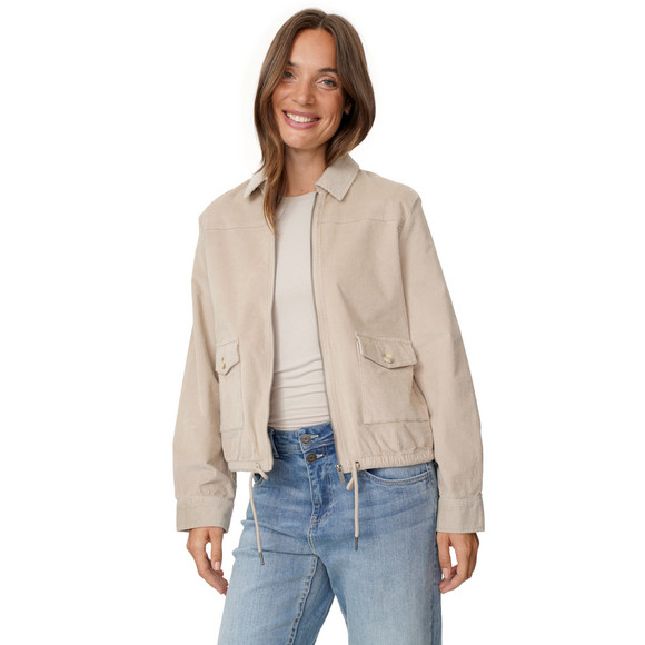 Damen Cord-Jacke mit Kragen