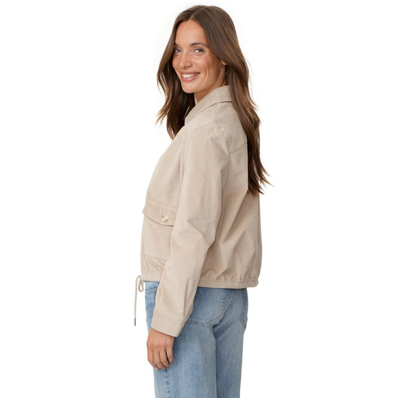 Damen Cord-Jacke mit Kragen