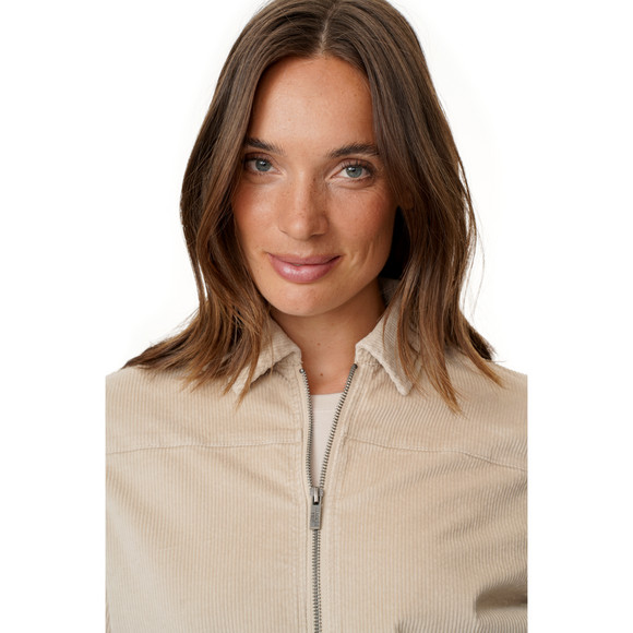Damen Cord-Jacke mit Kragen