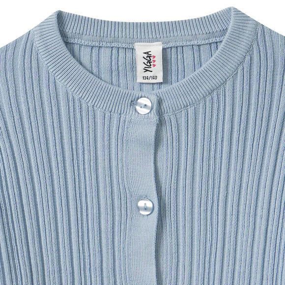 Mädchen Strickjacke mit Knopfleiste