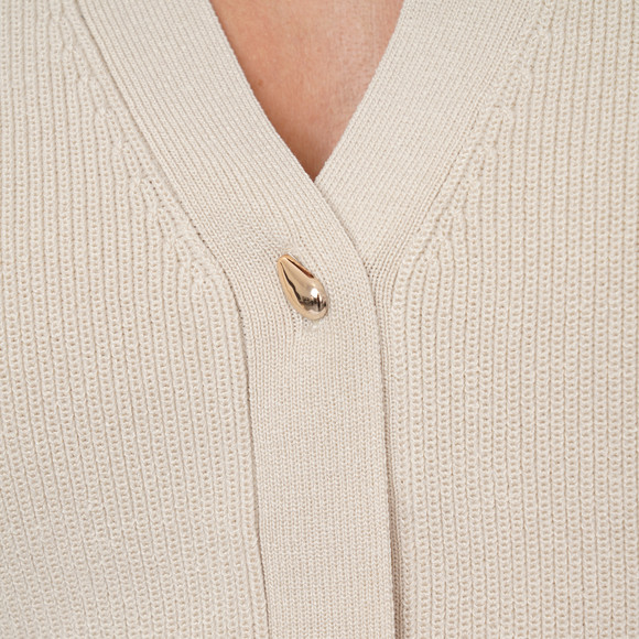 Damen Strickweste unifarben