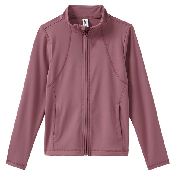 Mädchen Sportjacke mit Zipper