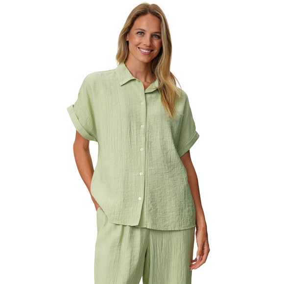 Damesblouse van een viscose-mix