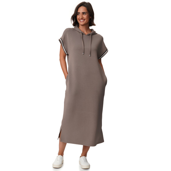 Damen Modal-Kleid mit Kapuze