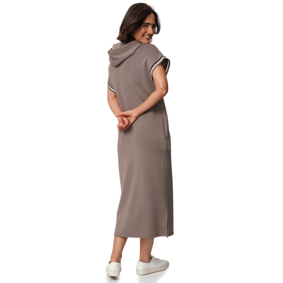 Damen Modal-Kleid mit Kapuze