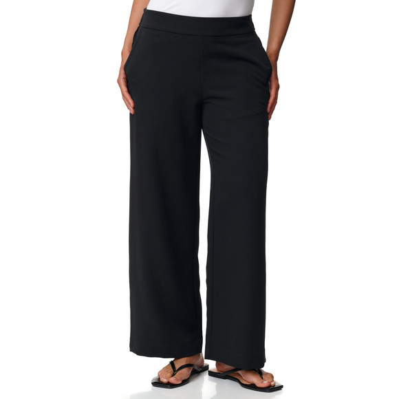 Damen Wide-Leg-Hose unifarben