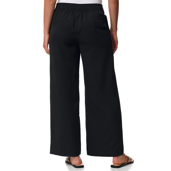 Damen Wide-Leg-Hose unifarben