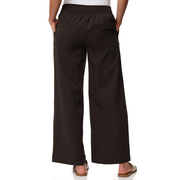 Damen Wide-Leg-Hose unifarben