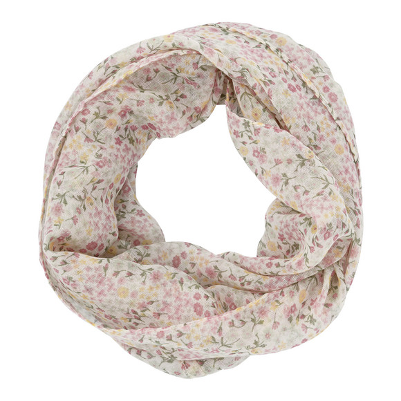 2 Mädchen Tücher mit Blumen-Muster