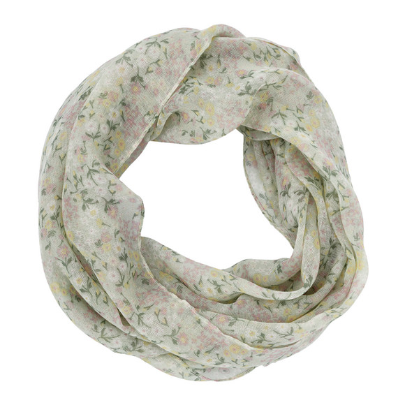 2 Mädchen Tücher mit Blumen-Muster