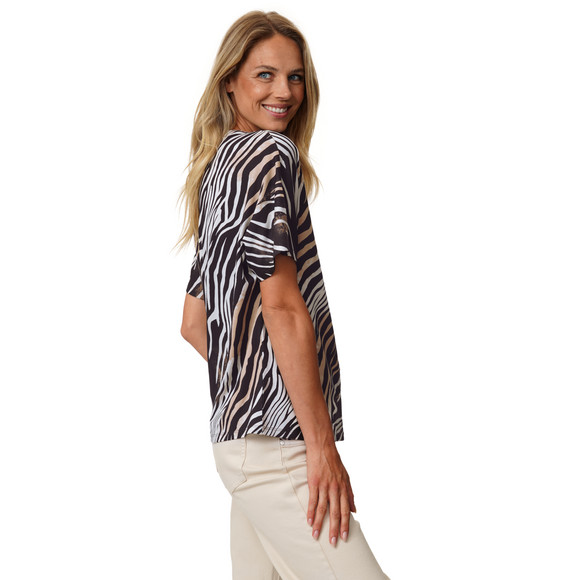 Damen T-Shirt aus Viskose-Mix