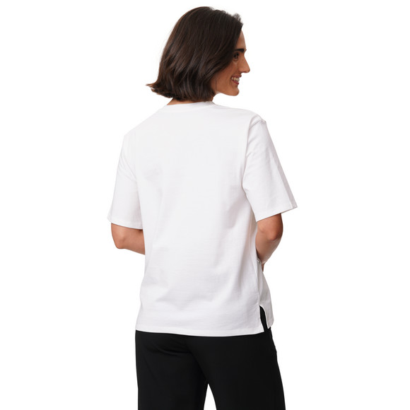 Damen T-Shirt mit Perlen-Applikationen