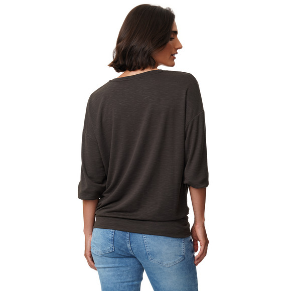 Damesshirt met sierknopen