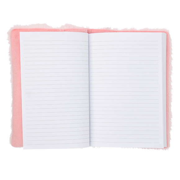 Notizbuch aus Plüsch