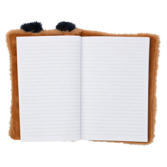Notizbuch aus Plüsch