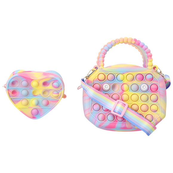 Pop it-Tasche mit verstellbarem Gurt