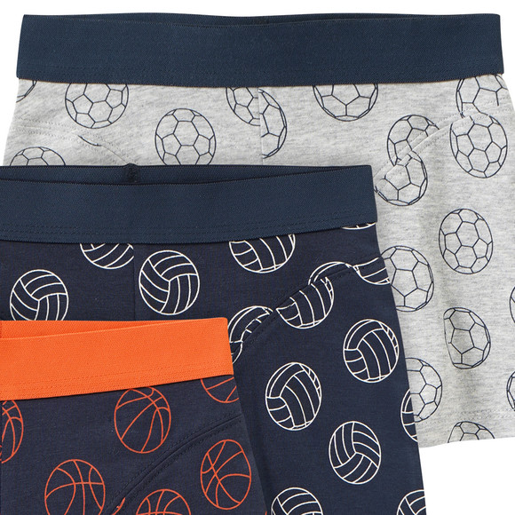 3 Jungen Boxer mit elastischem Webbund