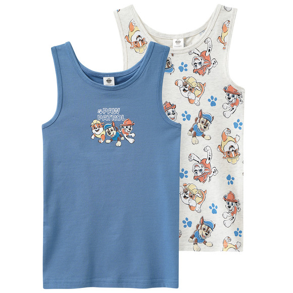 2 PAW Patrol Unterhemden mit Prints