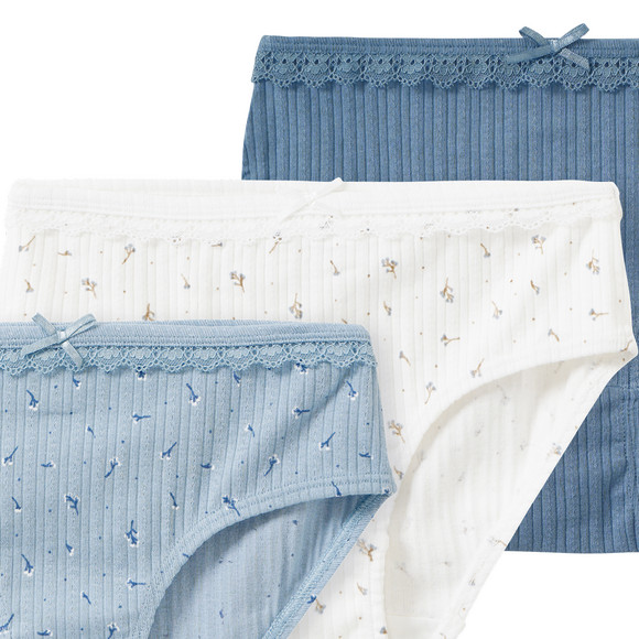 3 Mädchen Slips im Set