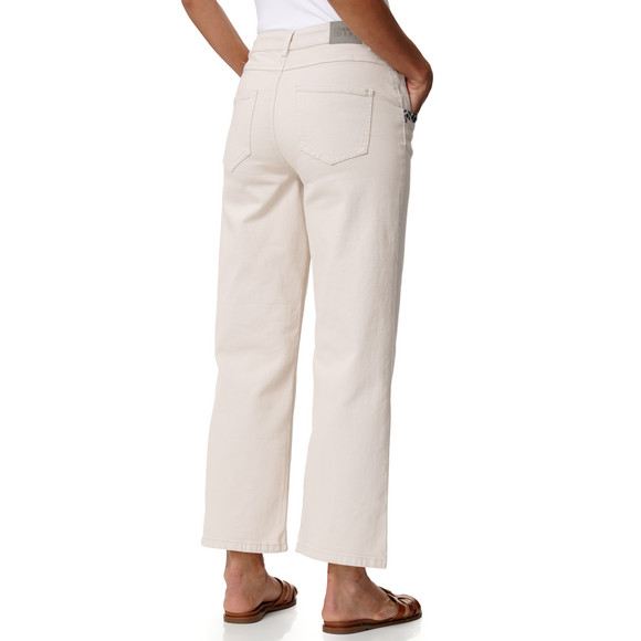 Damesjeans met rechte, relaxte pasvorm