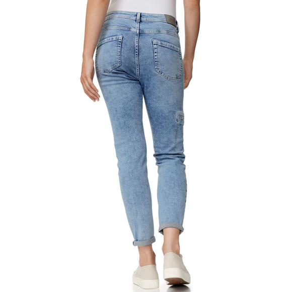 Damen Slim-Jeans aus Denim