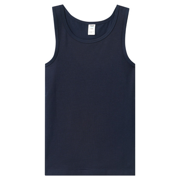 2 Jungen Unterhemden im Basic-Look