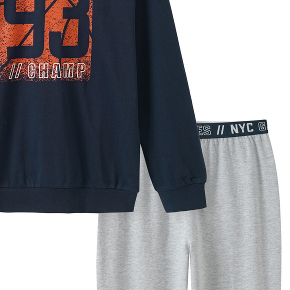 Pyjama voor jongens met print