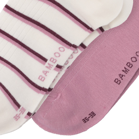 2 Paar Damen Socken mit Viskose
