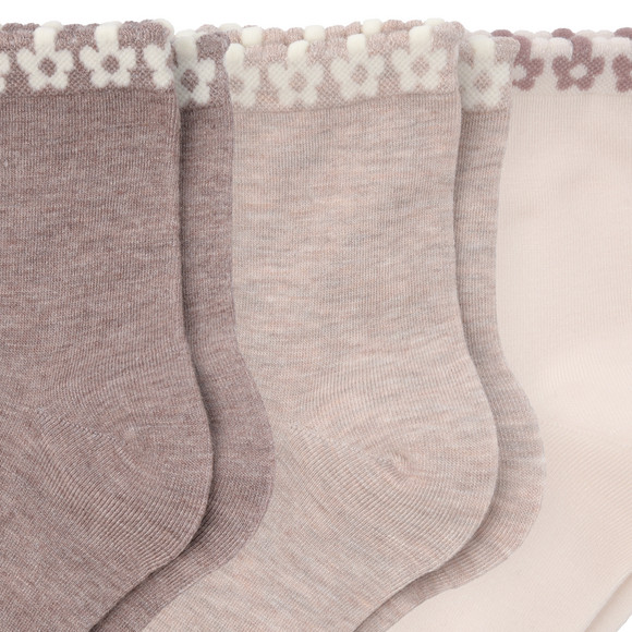 3 paar damessokken met viscose