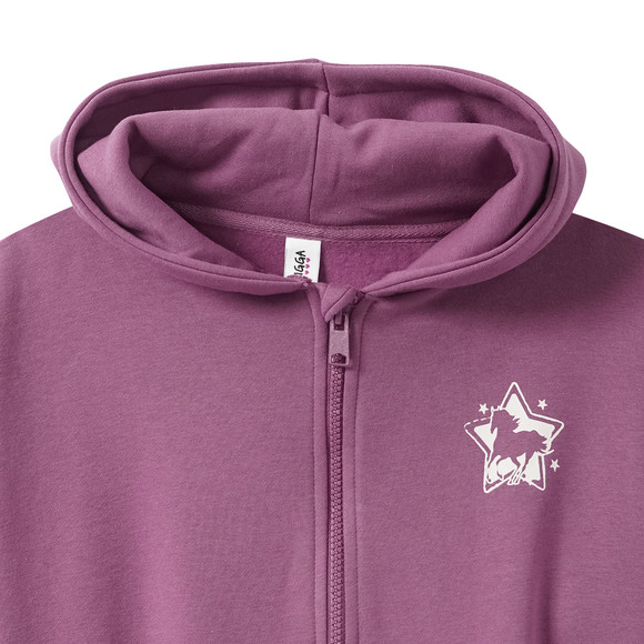 Mädchen Sweatjacke mit Kapuze