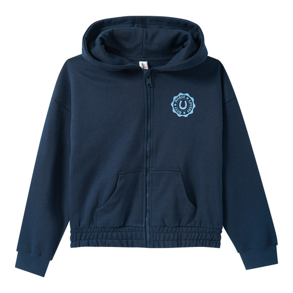 Mädchen Sweatjacke mit Kapuze