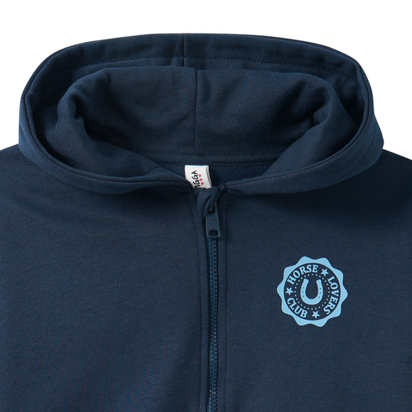 Mädchen Sweatjacke mit Kapuze