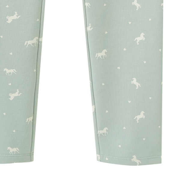 Mädchen Leggings mit Allover-Print