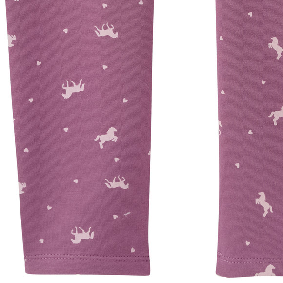 Mädchen Leggings mit Allover-Print
