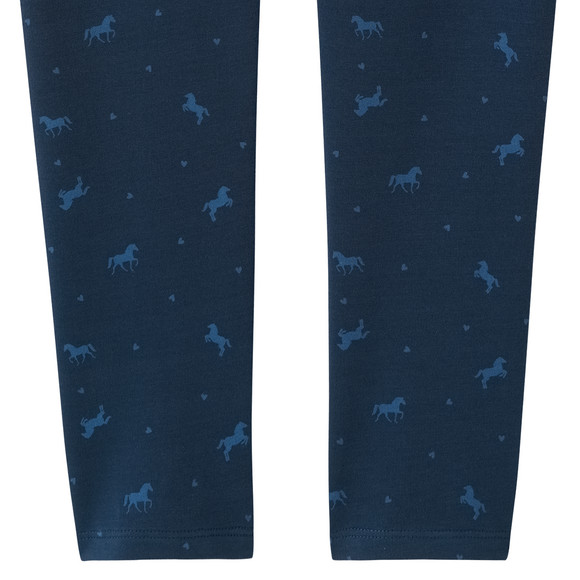 Mädchen Leggings mit Allover-Print