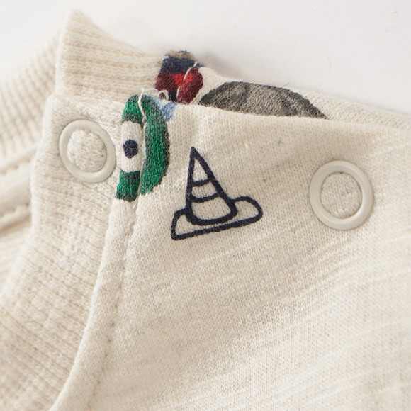 Baby Sweatshirt mit Allover-Print