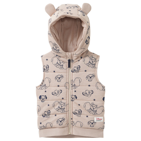 Disney-gewatteerd vest met all-overprint