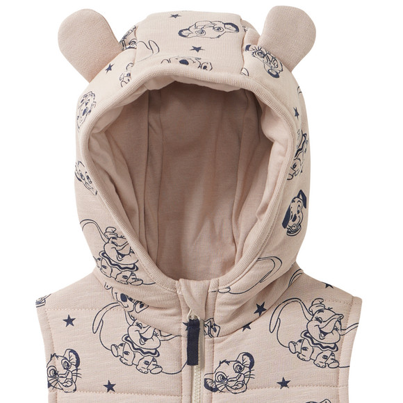 Disney-gewatteerd vest met all-overprint