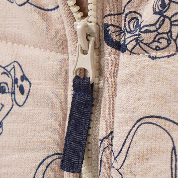 Disney-gewatteerd vest met all-overprint