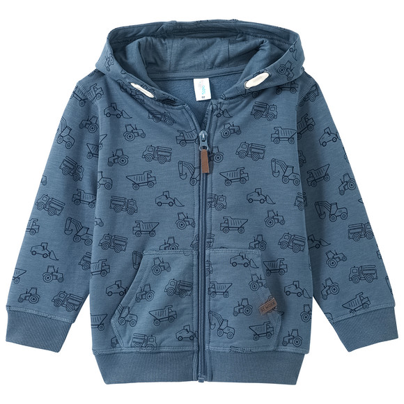 Baby Sweatjacke mit Allover-Print