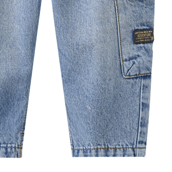 Baby Jeans mit Cargotaschen