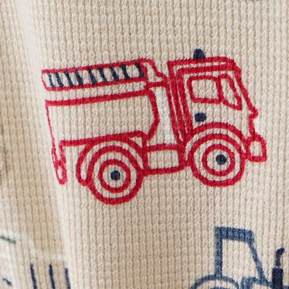 Baby Leggings mit Waffelstruktur