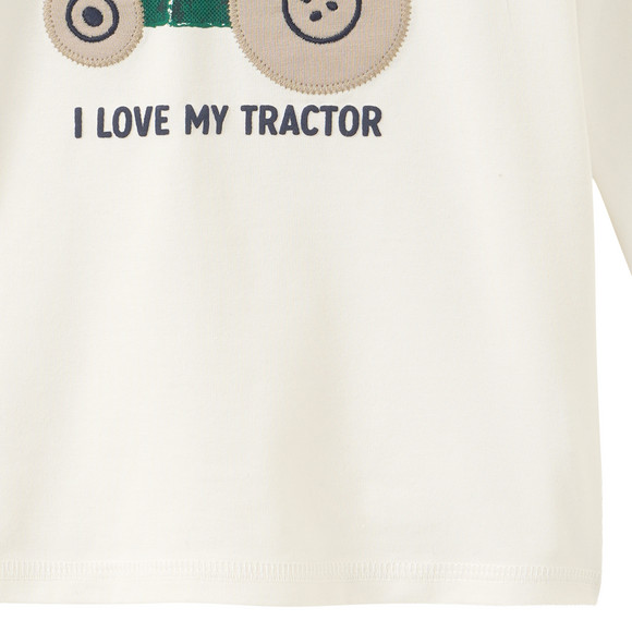Baby Langarmshirt mit Applikation