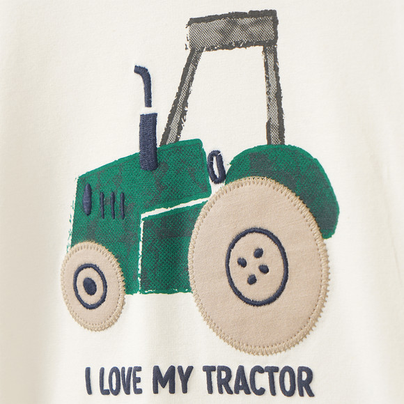 Baby Langarmshirt mit Applikation
