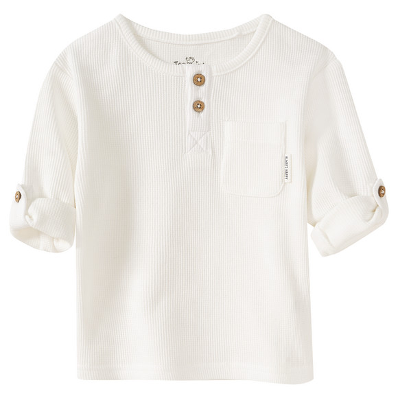 Baby Langarmshirt in Piqué-Qualität