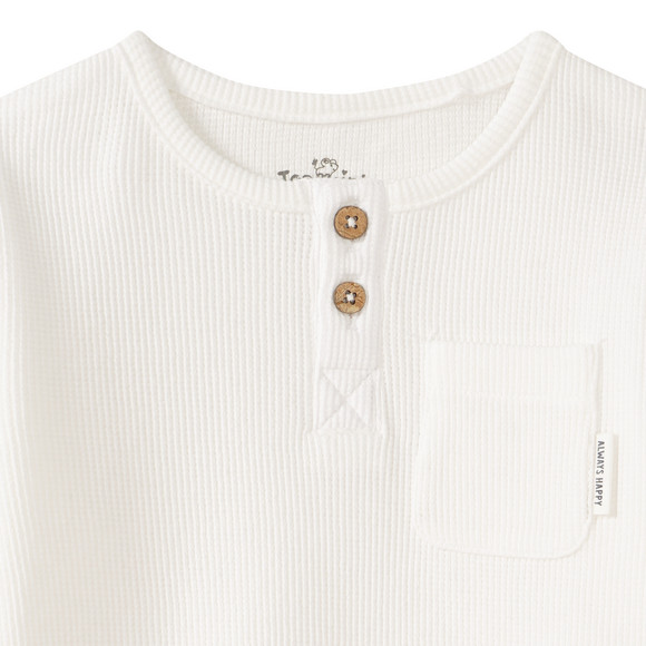 Baby Langarmshirt in Piqué-Qualität