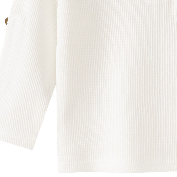 Baby Langarmshirt in Piqué-Qualität