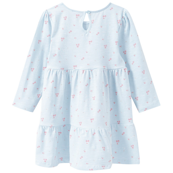  Baby Langarmkleid mit Allover- Muster