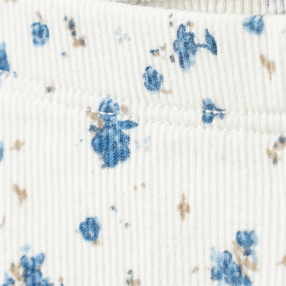 Baby Leggings mit gerippter Struktur